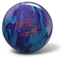 Picture of Brunswick Fury Purple Blue Bowling Ball