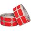 Picture of Turbo Grip Strips Tape Red 3/4" Precut Fitting Tape 500 Count Roll
