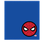 Picture of KR Strikeforce Marvel Spider Man Mask Bowling Ball Cleaning Shammy