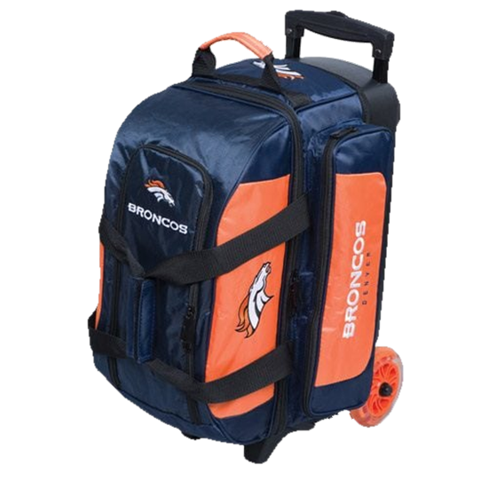 Picture of KR NFL 2 Ball Double Roller Denver Broncos Bowling Bag