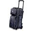 Picture of Brunswick Punisher 3 Ball Triple Roller Grey Bowling Bag