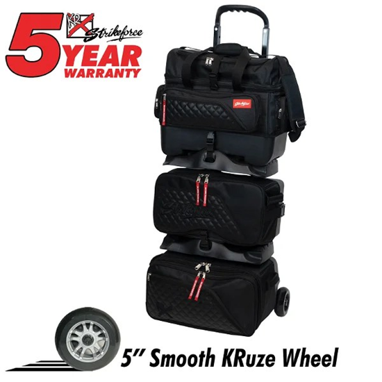 Picture of KR Strikeforce Diamond Black 6 Ball Roller Bowling Bag