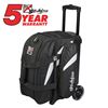 Picture of KR Cruiser 2 Ball Double Roller Black White Bowling Bag