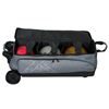Picture of KR Hybrid X 3 Ball Triple Roller Charcoal Bowling Bag