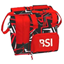 Picture of BSI Deluxe 1 Ball Single Tote Black Red Bowling Bag